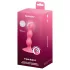Satisfyer Triple Ball-R - Beaded Anal Vibrator (Pink)