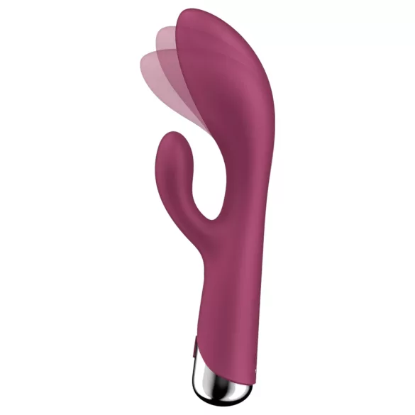 Satisfyer Spinning Rabbit 1 - Red Rotating Clitoral Vibrator