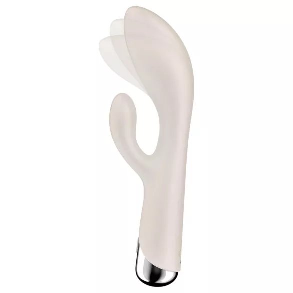 Satisfyer Spinning Rabbit 1 - Beige Rotating Clitoral Massager Vibrator