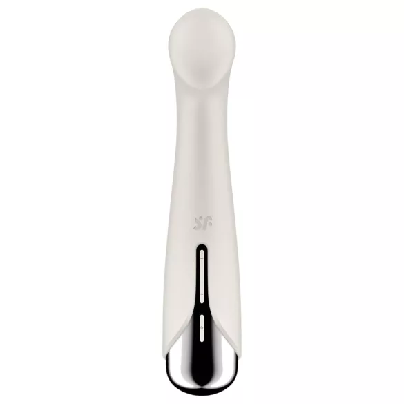 Satisfyer Spinning G-Spot 1 - Rotating Head G-Spot Vibrator (Beige)