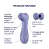 Satisfyer Pro 2 Gen3 - App-controlled air pulse clitoral stimulator (purple)