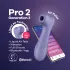 Satisfyer Pro 2 Gen3 - App-controlled air pulse clitoral stimulator (purple)
