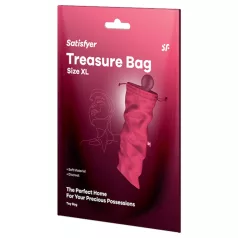  Satisfyer Treasure Bag XL - Discreet Extra Large Storage Bag (Pink)