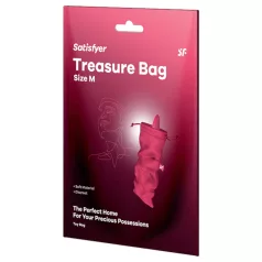   Satisfyer Treasure Bag M - discreet sex toy storage bag (pink)