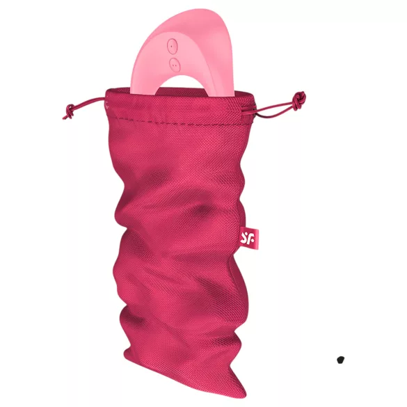 Satisfyer Treasure Bag M - discreet sex toy storage bag (pink)