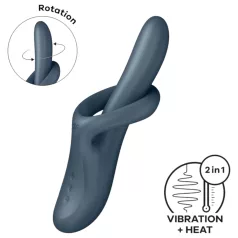 Satisfyer Heat Flex 4 - Warming Clitoral Vibrator (Gray)