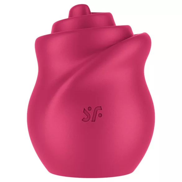 Satisfyer Tongue Twister - rotating tongue clitoral vibrator (pink)