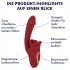 EIS Passion Lips - G-Spot Vibrator with Licking Function (Red)
