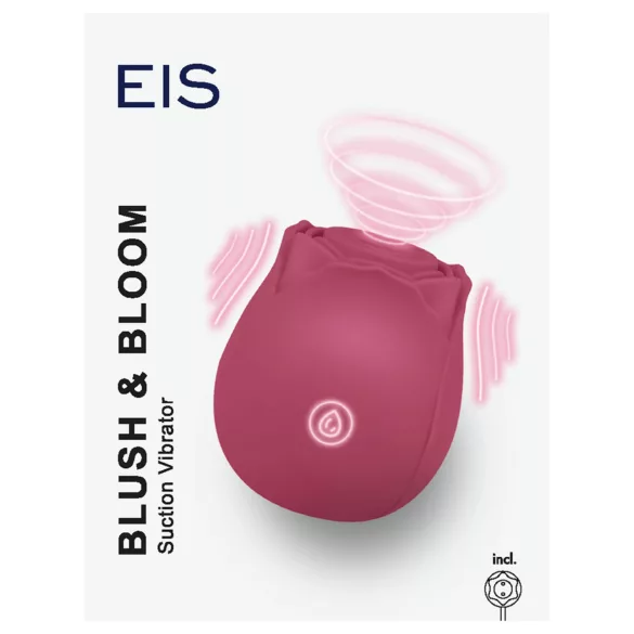 EIS Blush&Bloom - Red Suction Vibrator