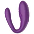 Mrow - Rechargeable, Waterproof 3-Motor Couples Vibrator (Purple)
