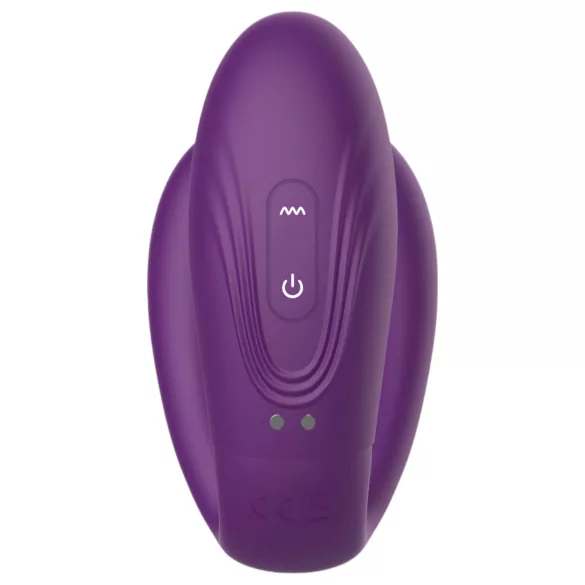 Mrow - Rechargeable, Waterproof 3-Motor Couples Vibrator (Purple)