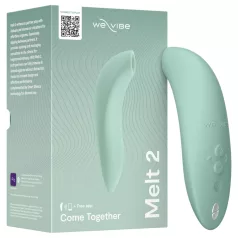   We-Vibe Melt 2 - App-controlled air pulse clitoral stimulator (turquoise)
