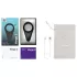 We-Vibe Verge 2 - smart vibrating penis ring (black)