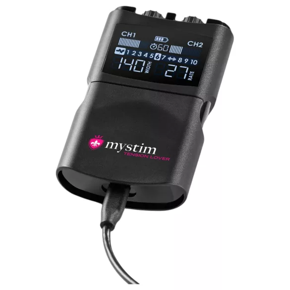 Mystim Tension Lover 2 - Digital Electro Set (Black)
