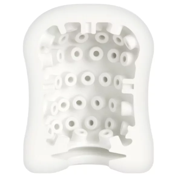 Mystim MasturbaTIN Dotty Dora - Textured Masturbator (White)