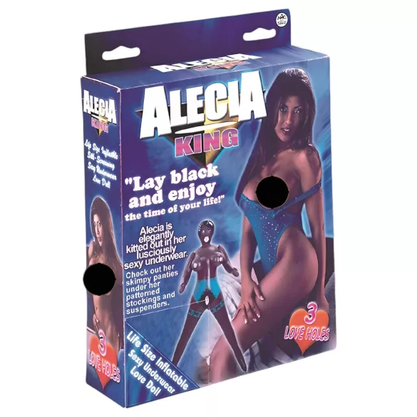Alecia King - Life-Size Inflatable Doll (Brunette)