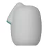 VIBEGGS Twisty Tongues - Vibrating Egg Masturbator (White)