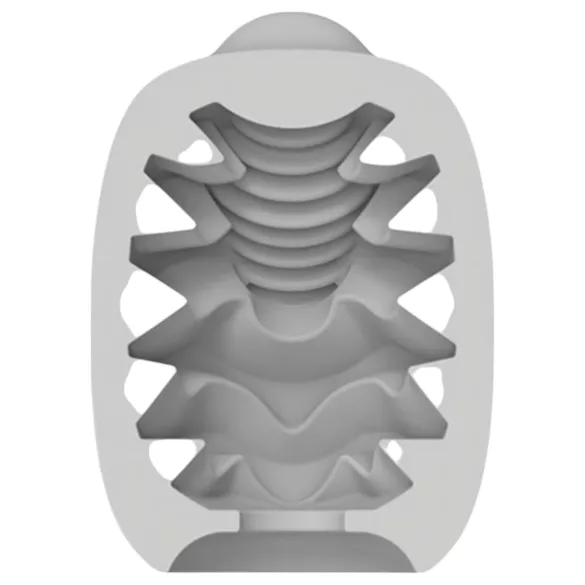 VIBEGGS Candy Curves - Vibrating Egg Massager (White)