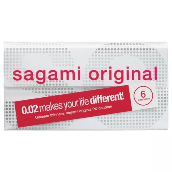 Sagami Original 0.02 - Condom - 55mm (6 Pack)