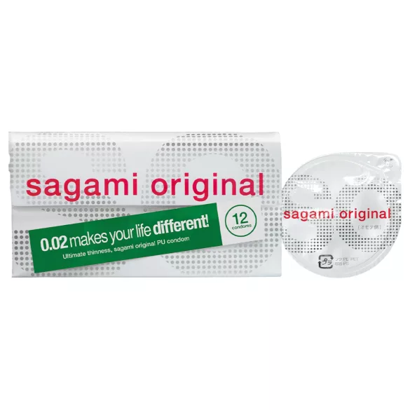 Sagami Original 0.02 - Condoms - 55mm (12 Pack)
