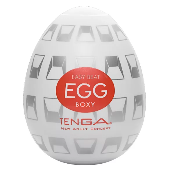 TENGA Egg Boxy - Egg-Shaped Personal Massager (1pc)