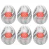 TENGA Egg Tornado - Pack of 6 Egg-Shaped Personal Massagers
