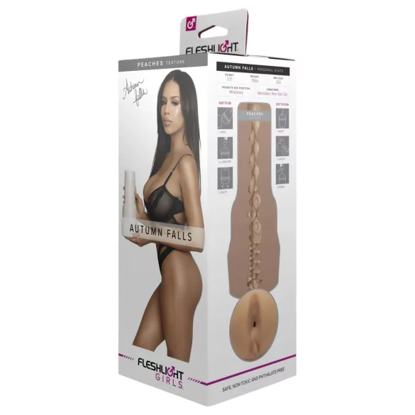 Fleshlight Autumn Falls Peaches - lifelike masturbator butt (natural)