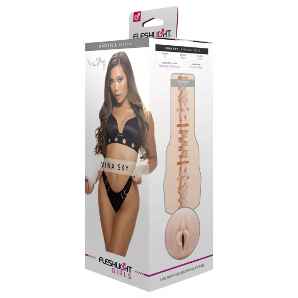 Fleshlight Vina Sky Exotica - lifelike masturbator (flesh-coloured)