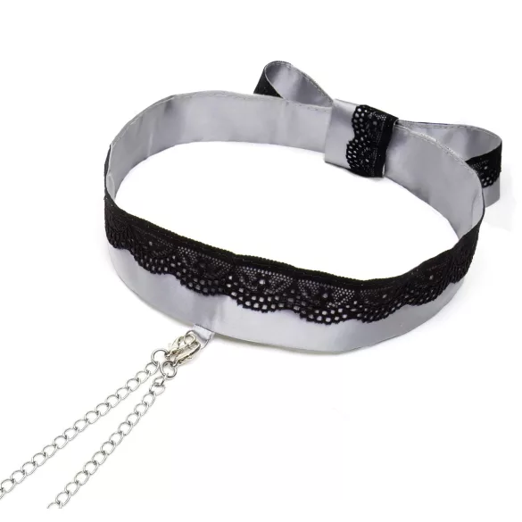Fifty Shades of Grey Play Nice - Nipple Clamps with Collar (Silver)