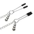 Fifty Shades of Grey Play Nice - Nipple Clamps with Collar (Silver)