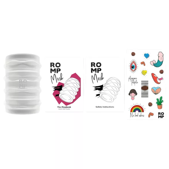 "ROMP Mosh - Flexible Travel Masturbator (Translucent)"