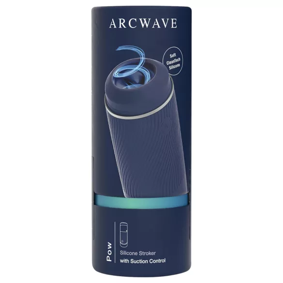 Arcwave Pow - Manual Suction Stroker (Blue)