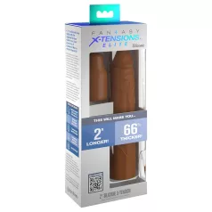   Pipedream - X-TENSION Elite 2 - cut‑to‑size penis sleeve (brown)