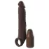 Pipedream - X-TENSION Elite 3 - ridge‑ring penis sleeve (brown)