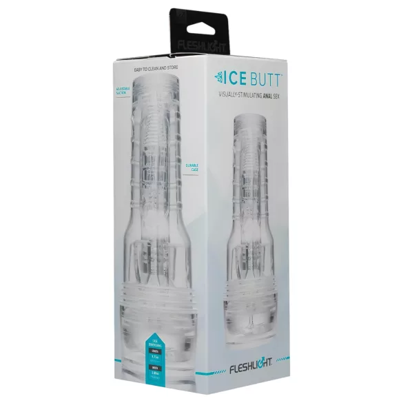 Fleshlight Ice Butt - artificial anus masturbator (transparent)