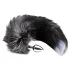 Alive Anal Pleasure - medium anal plug with fox tail (silver)