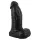 Realistixxx Real Giant - 22 cm Black Dildo with Balls