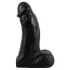 Realistixxx Real Giant - 22 cm Black Dildo with Balls
