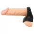 Erecto - Black Penis Ring with Ball Stretcher