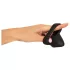 Erecto - Black Penis Ring with Ball Stretcher