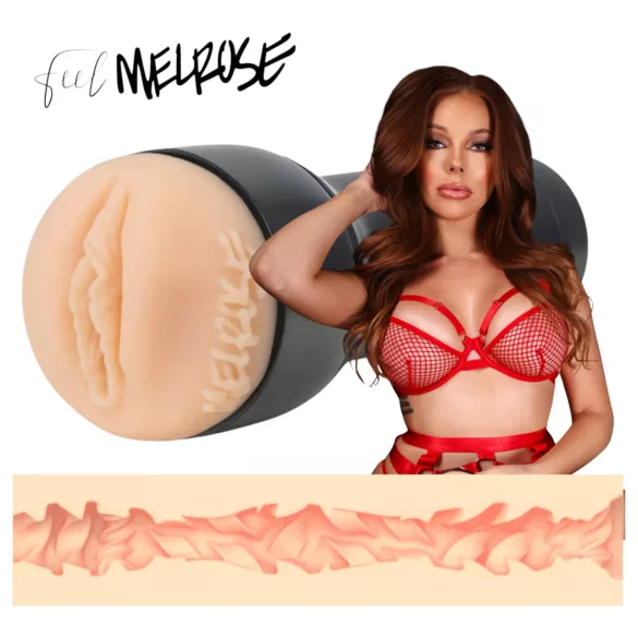 Kiiroo MelRose Michaels – Realistic Stroker – PowerBlow Compatible (Natural)