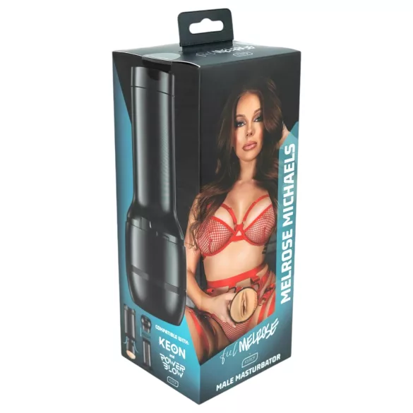 Kiiroo MelRose Michaels – Realistic Stroker – PowerBlow Compatible (Natural)