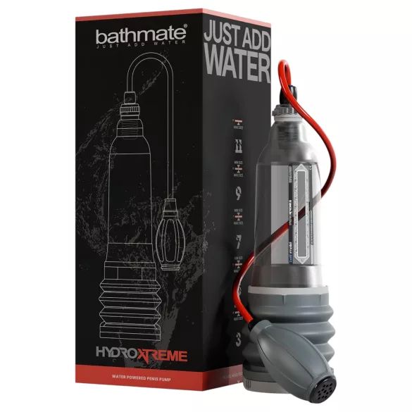 Bathmate HydroXtreme8 - Hydraulic Penis Pump (Transparent)