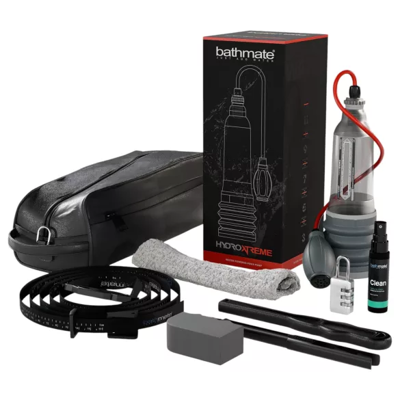 Bathmate HydroXtreme8 - Hydraulic Penis Pump (Transparent)