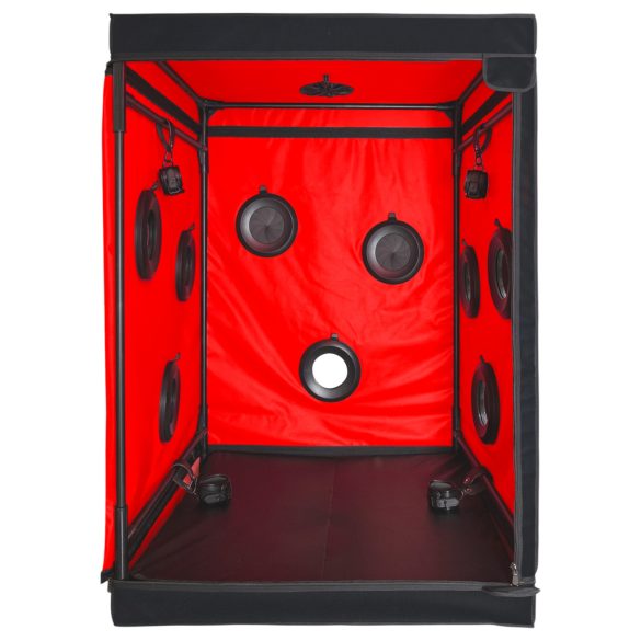 Secretdome - BDSM Intim Play Cabin with Openings (Black)