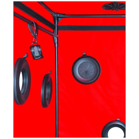 Secretdome - BDSM Intim Play Cabin with Openings (Black)