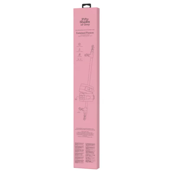 Fifty Shades of Grey - Leg Spreader with Ankle Cuffs (Purple)