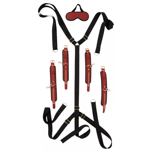 Bad Kitty - Bed Restraint Set (Black)
