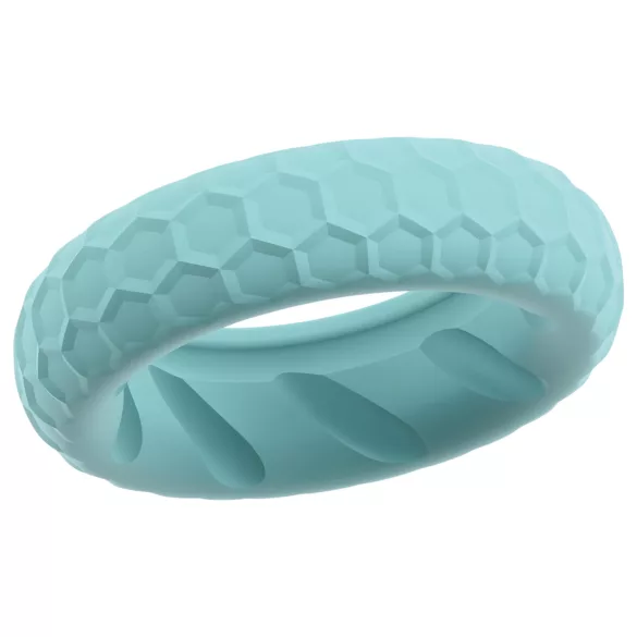 You2Toys - 3-in-1 Penis and Testicle Ring Set (Turquoise)