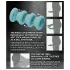You2Toys - 3-in-1 Penis and Testicle Ring Set (Turquoise)